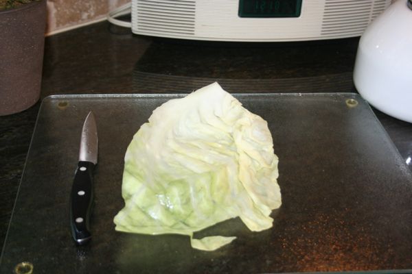 stuffed green cabbage